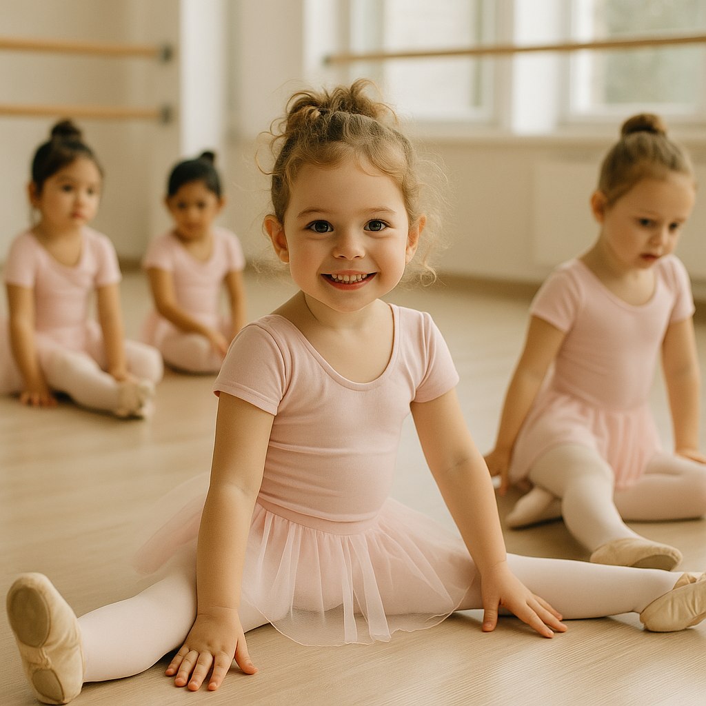 Petite fille en tutu