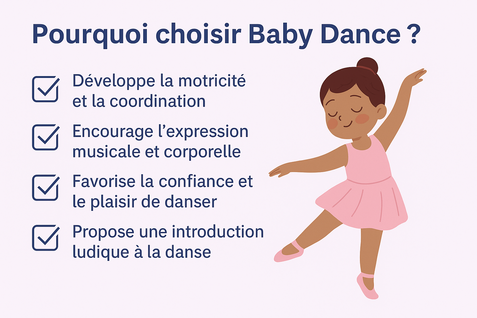 Avantages du cours babys
