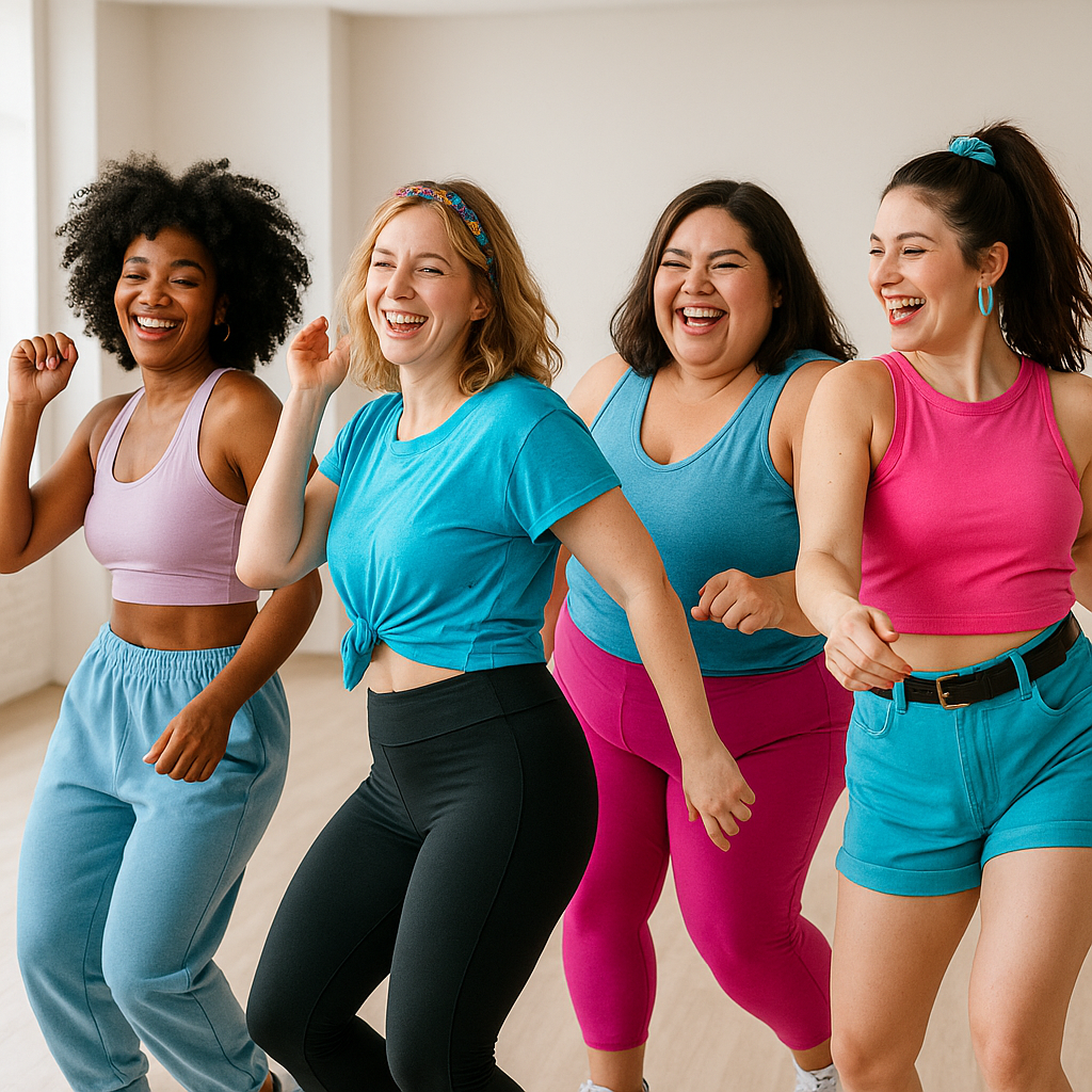 Chorégraphie Girly sur scène